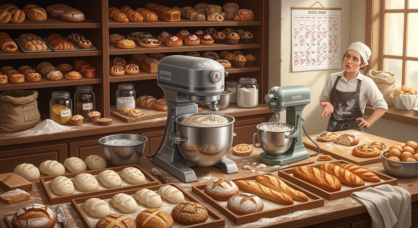 5 signes indiquant que votre boulangerie a besoin d'un batteur sur socle de grande capacité dès aujourd'hui