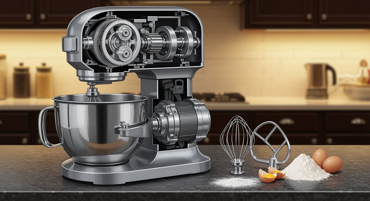 Qu'est-ce qui rend un robot pâtissier durable pour une utilisation prolongée en cuisine ?