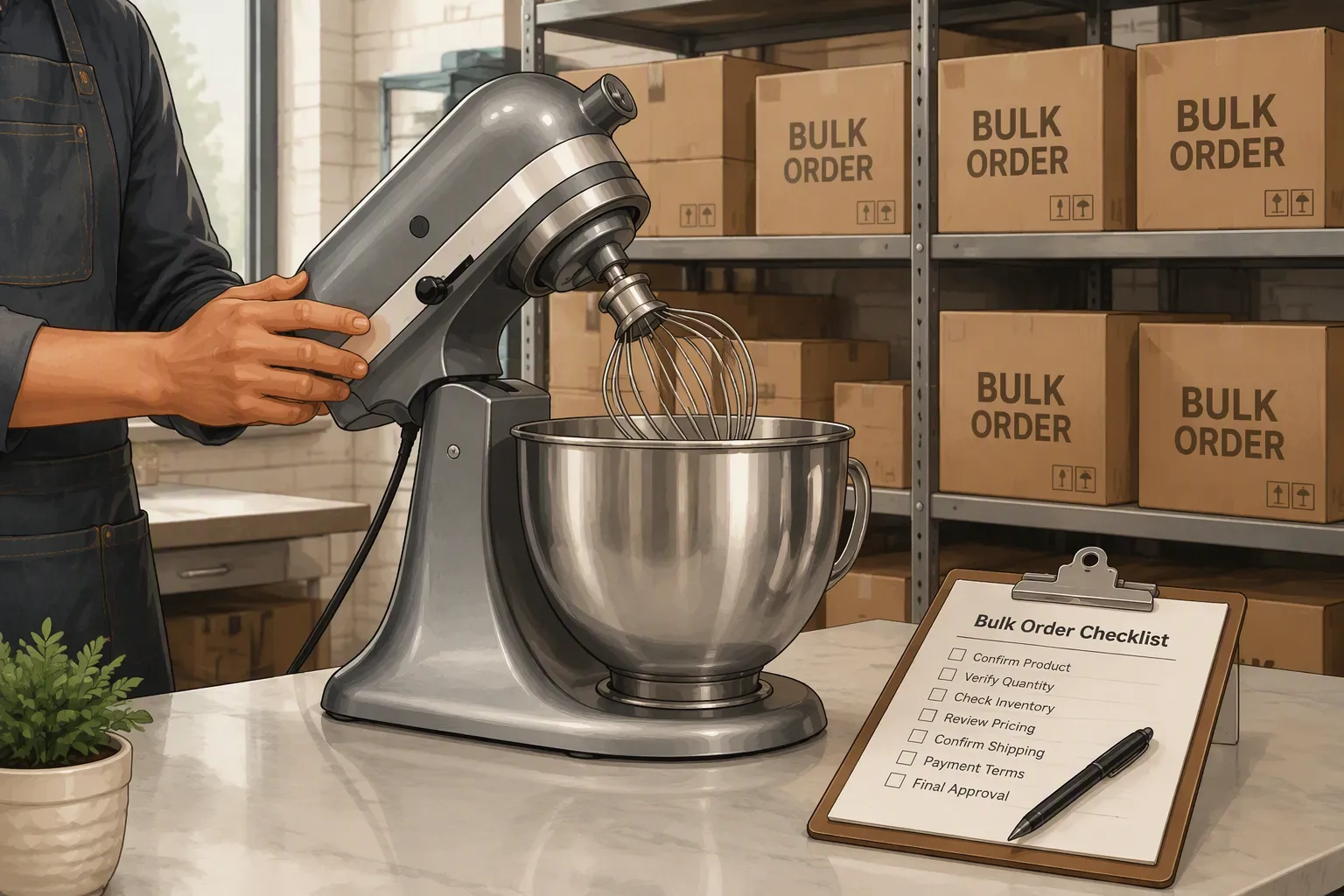 Comment évaluer la qualité d'un robot pâtissier avant de passer une commande en gros