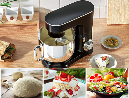 Batteur sur socle en plastique de grande capacité